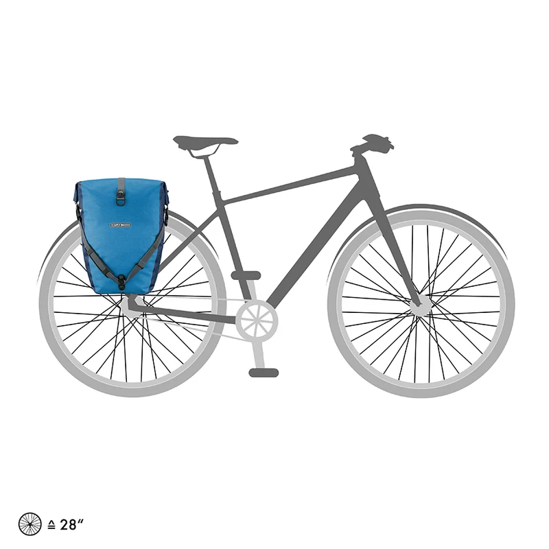 Pair of Ortlieb Back-Roller CR Plus bicycle bags