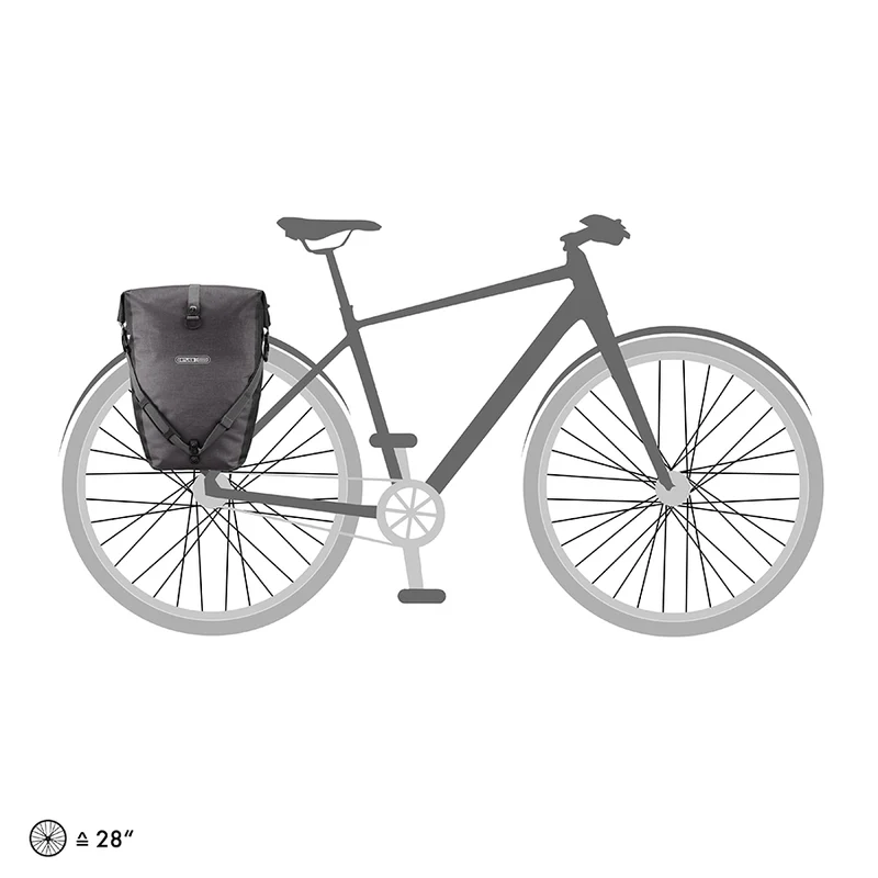 Pair of Ortlieb Back-Roller CR Plus bicycle bags