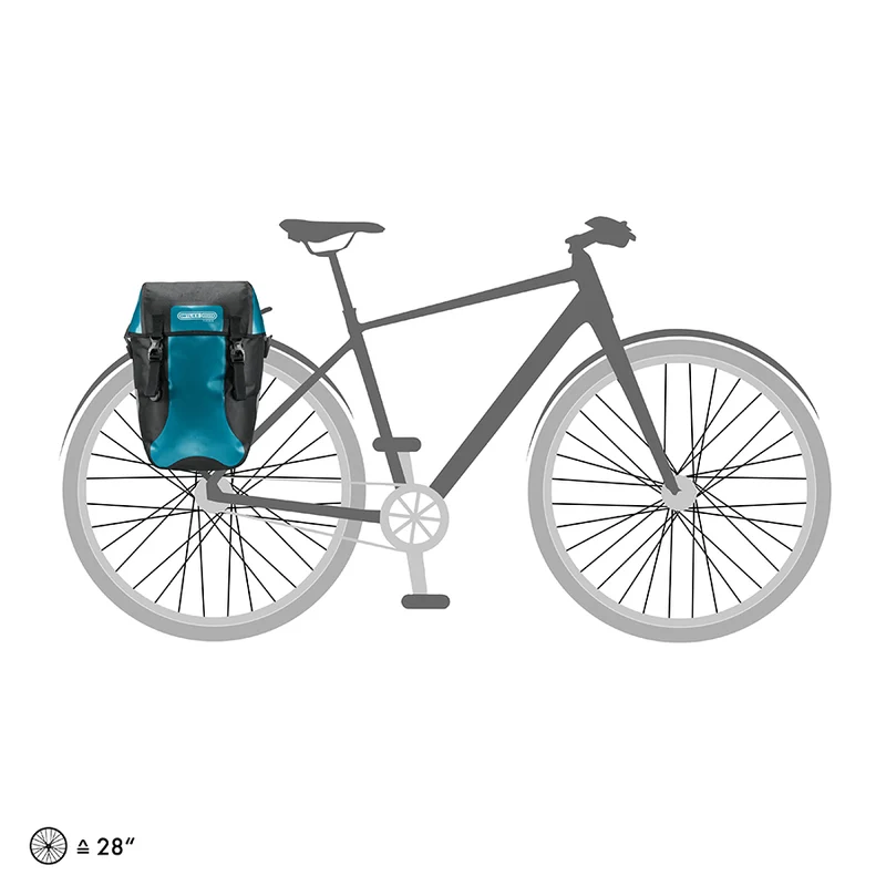 Pair of Ortlieb Bike-Packer Classic bicycle bags