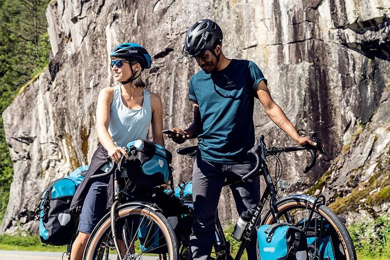 Pair of Ortlieb Bike-Packer Classic bicycle bags