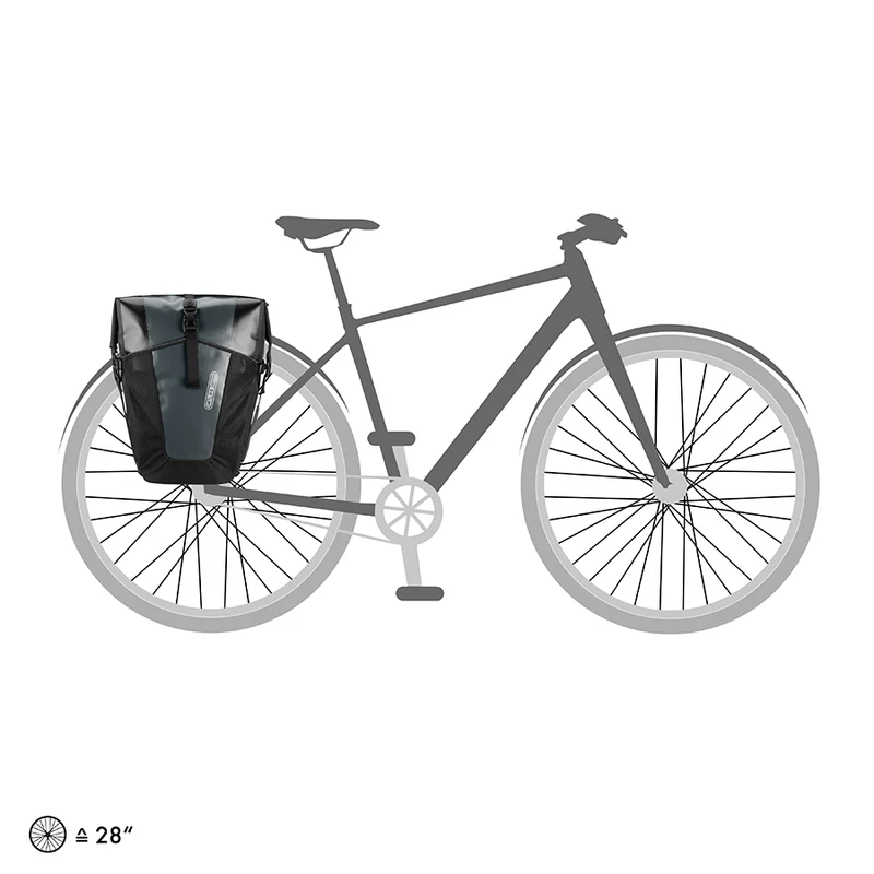 Pair of Ortlieb Back-Roller Pro Classic bicycle bags