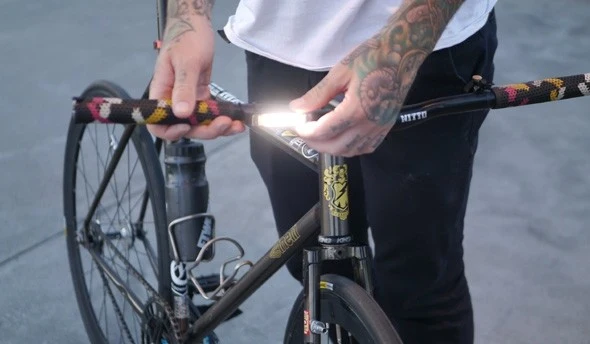 Knog Plus LED bike light combo