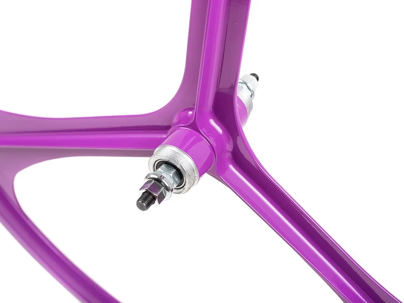 Purple 3 Spoke Wheel