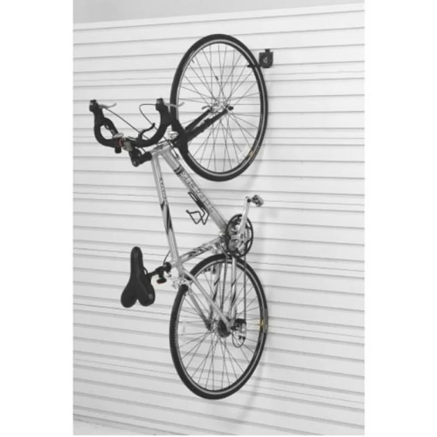 Sheathed wall hook for bicycle