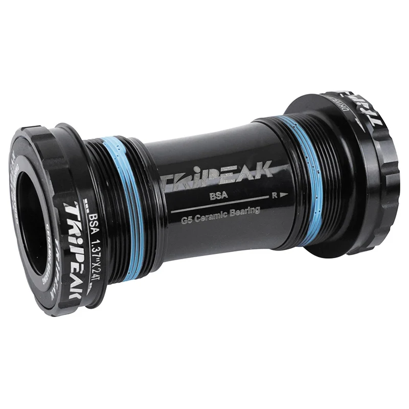 Cuvette Intégré Boîtier Filete Route Tripeak Céramique Anglais - Bsc - 1,37X24 Axe 24 mm Noir (Compatible Shimano)