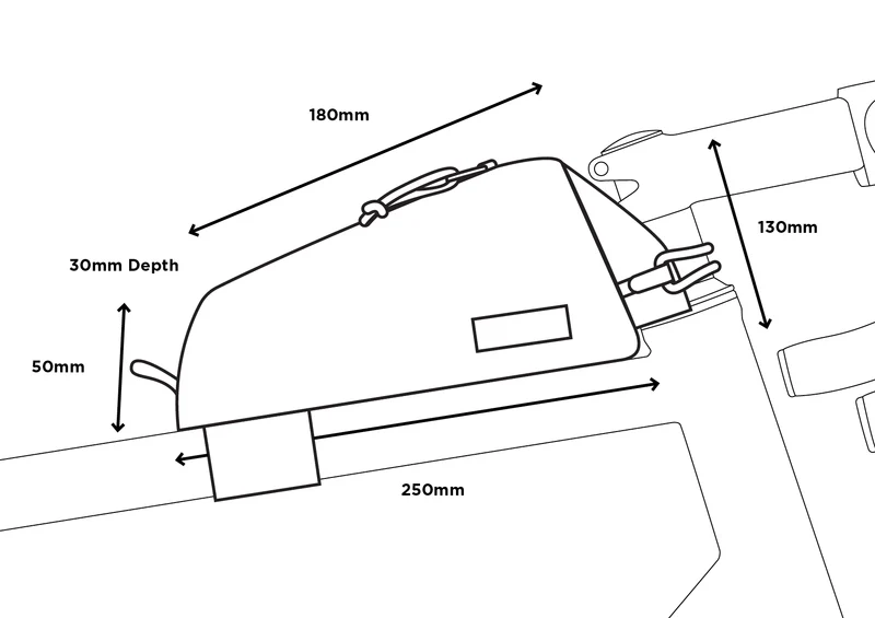 Restrap Top Tube Bag