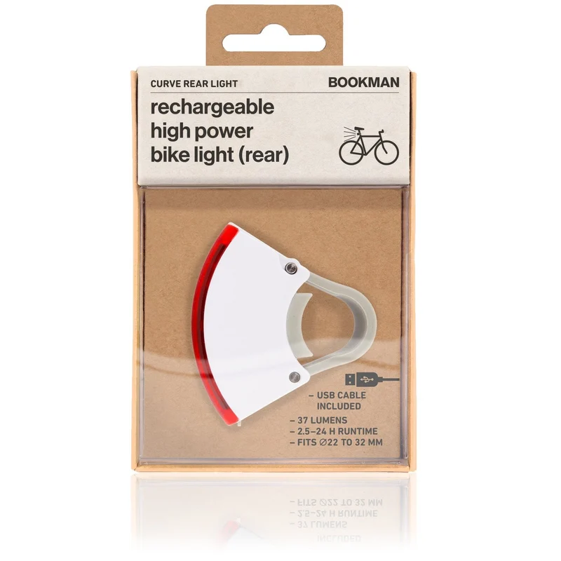Bookman CURVE USB Rear Bike Light
