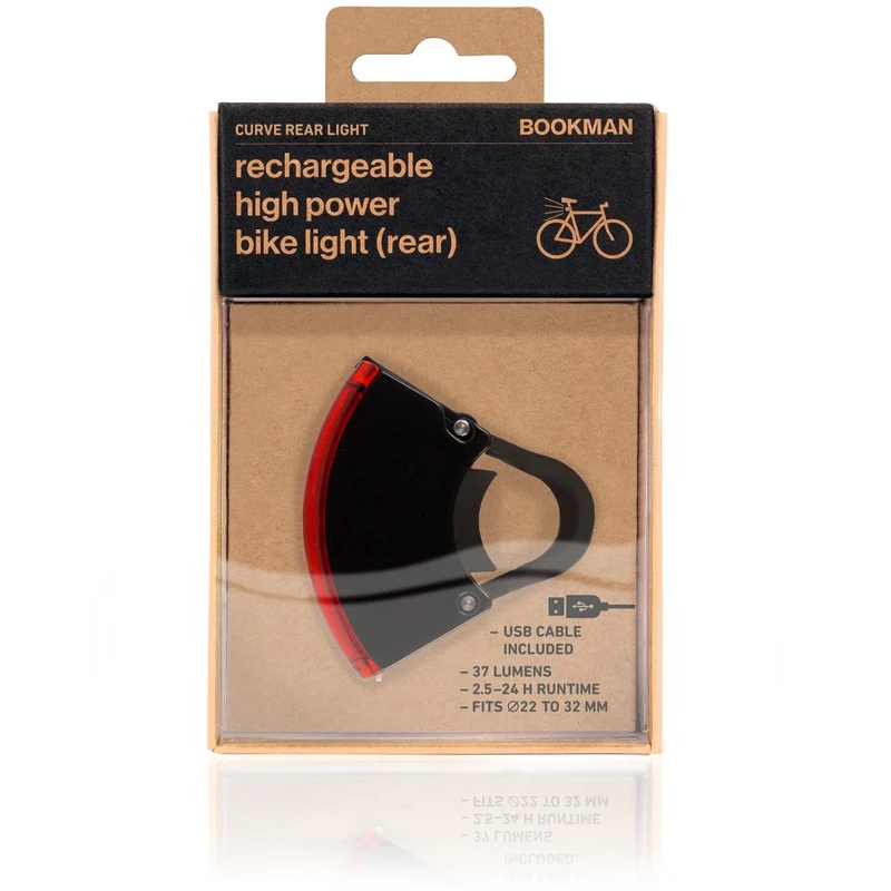 Bookman CURVE USB Rear Bike Light