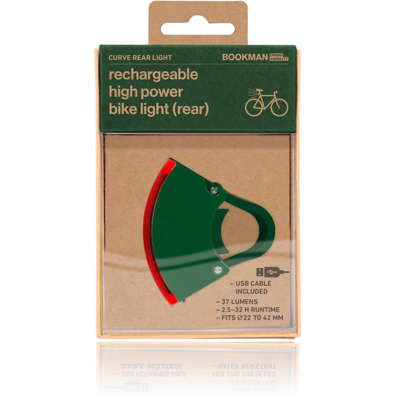 Bookman CURVE USB Rear Bike Light