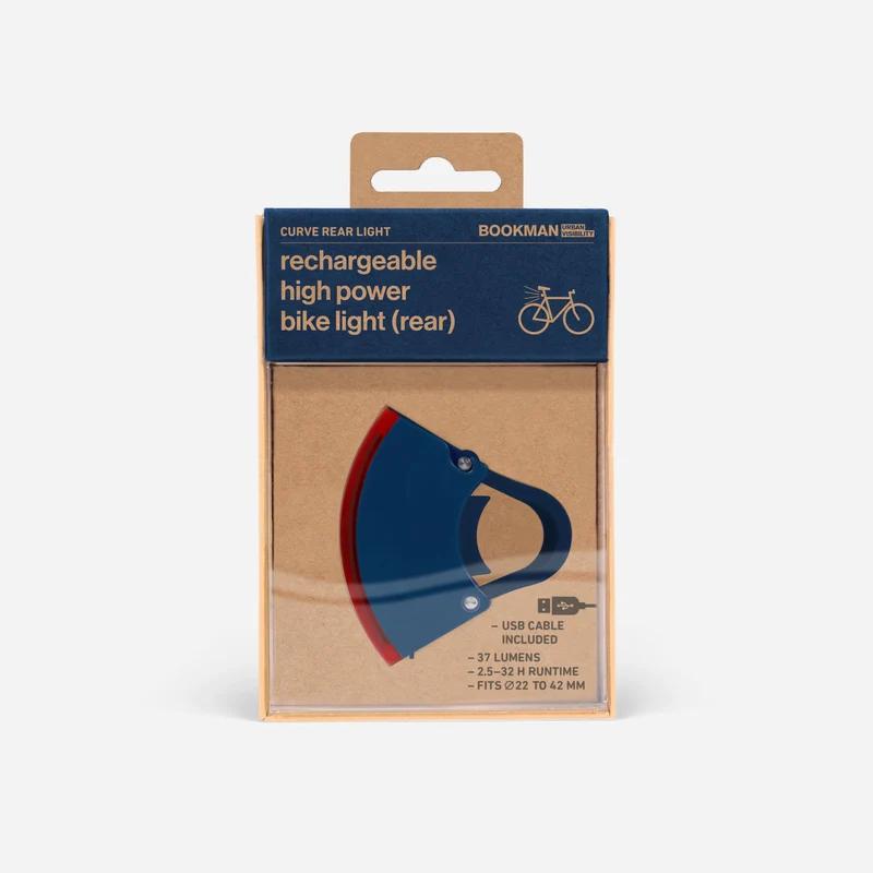 Bookman CURVE USB Rear Bike Light