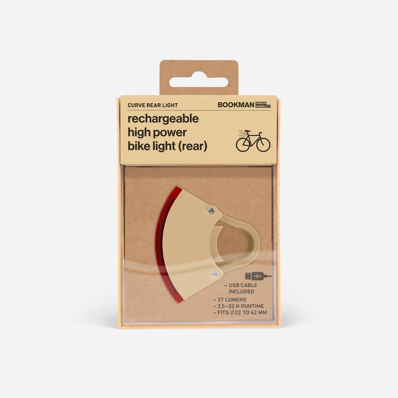 Bookman CURVE USB Rear Bike Light