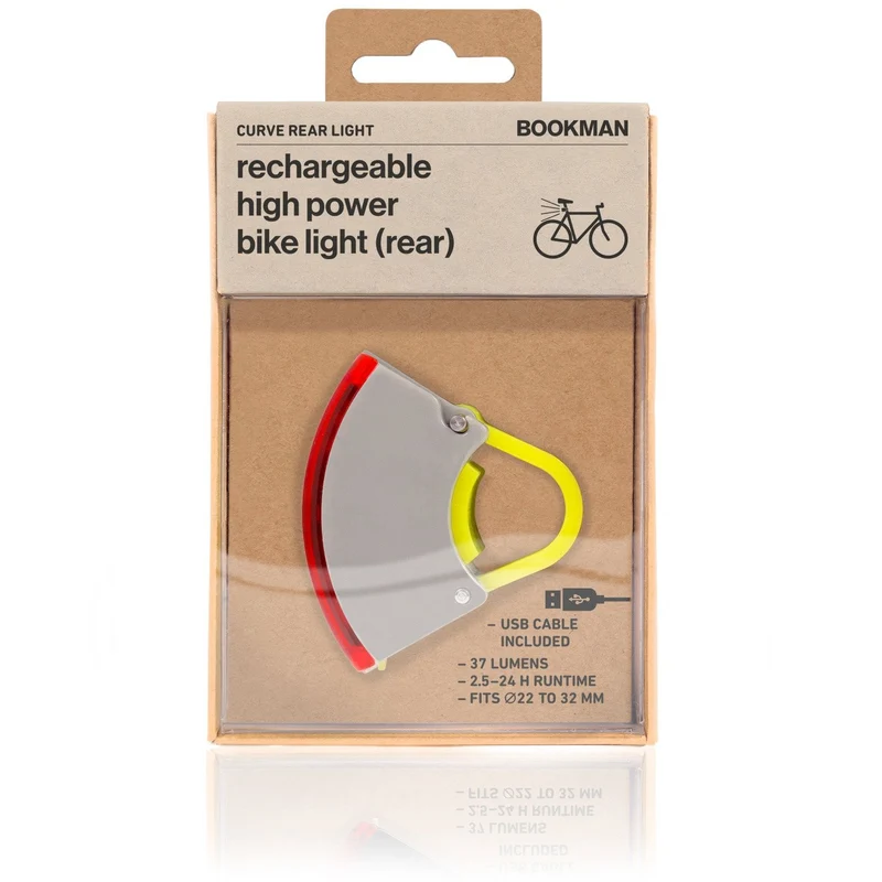 Bookman CURVE USB Rear Bike Light