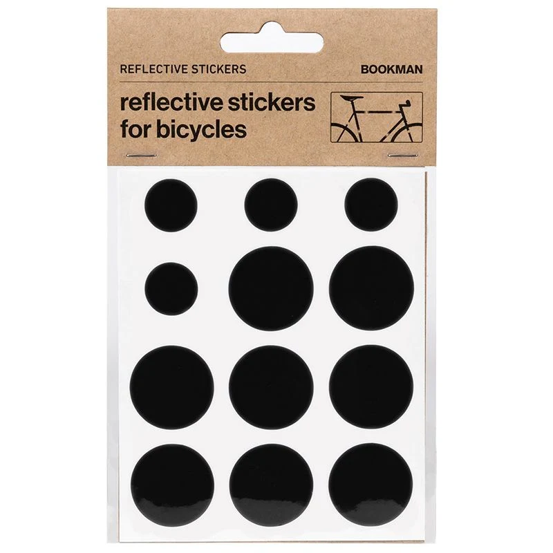 Sticky BOOKMAN Black Reflectors