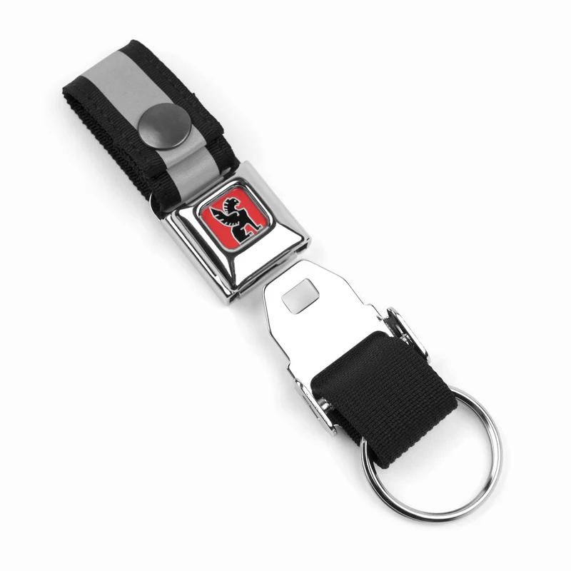 Chrome mini Buckle key ring