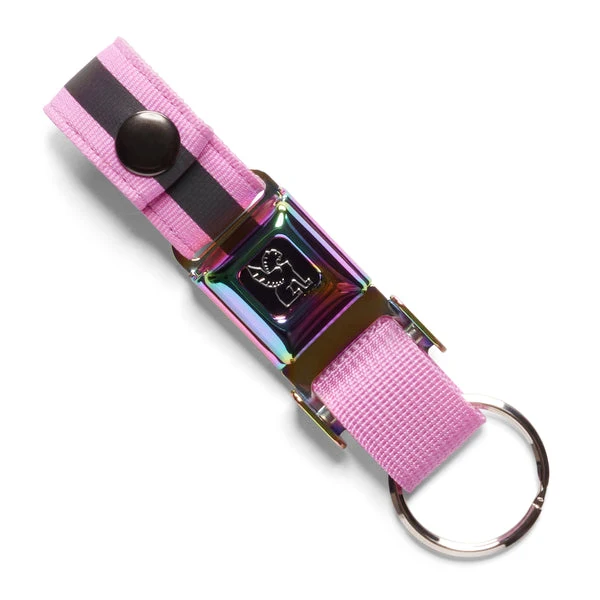 Chrome mini Buckle key ring