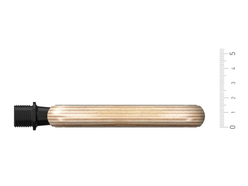 Urban Motorcycle Pedals Raw Wood