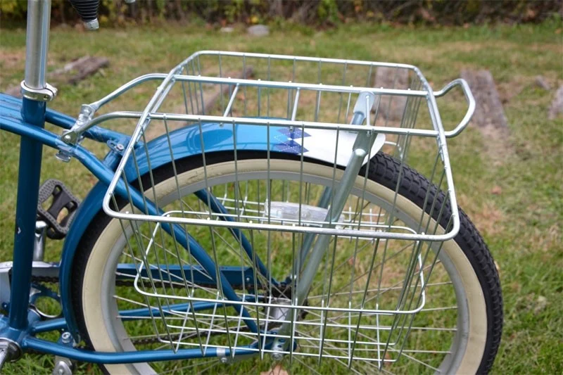 Double rear bicycle basket Wald 520