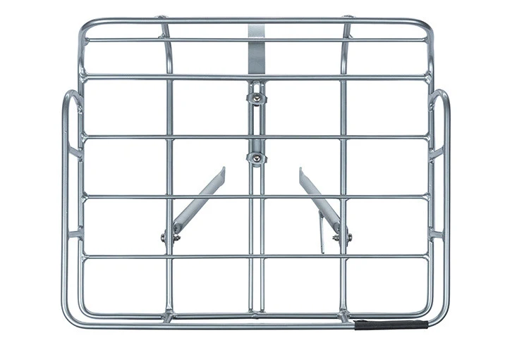 Basil Portland front rack silver with borders