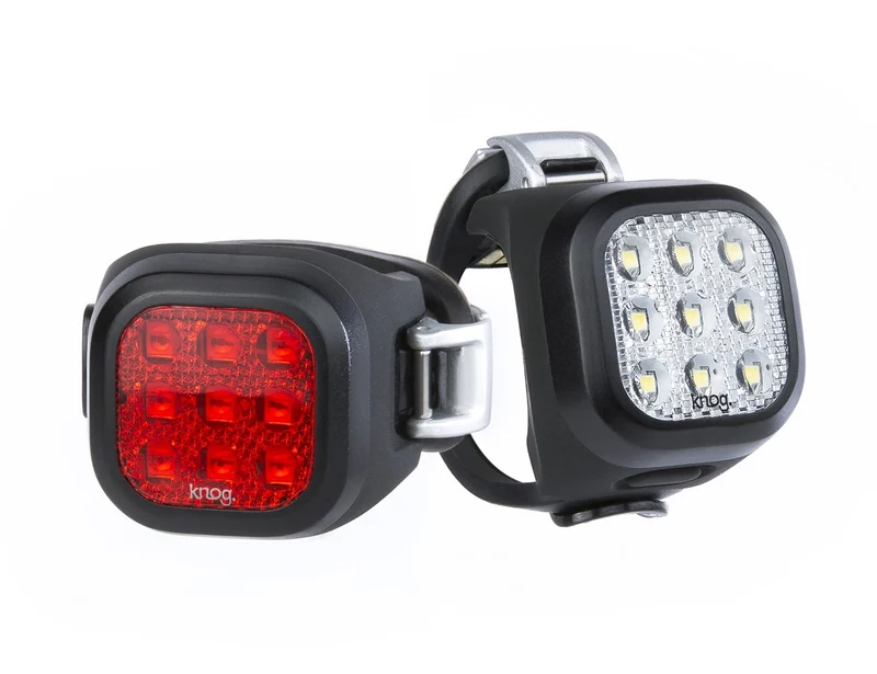 Knog Blinder Mini Niner LED bike light combo