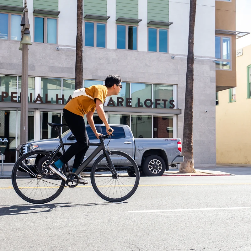 Fixie Bike / Singlespeed 6KU Track Black