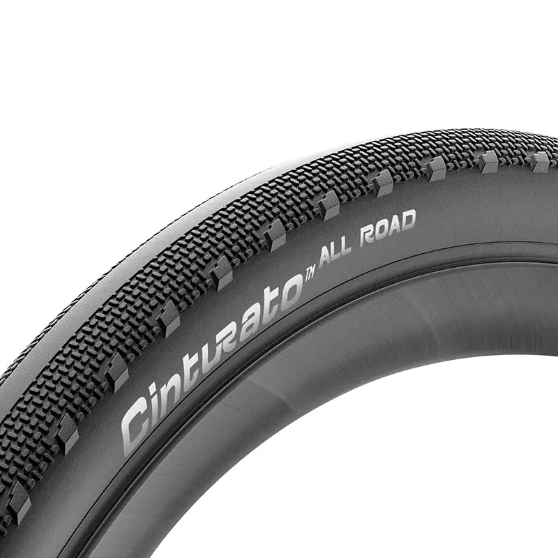 Pneu Gravel 700 X 45 Pirelli Cinturato All Road Noir Tubeless Ready Ts (45-622)