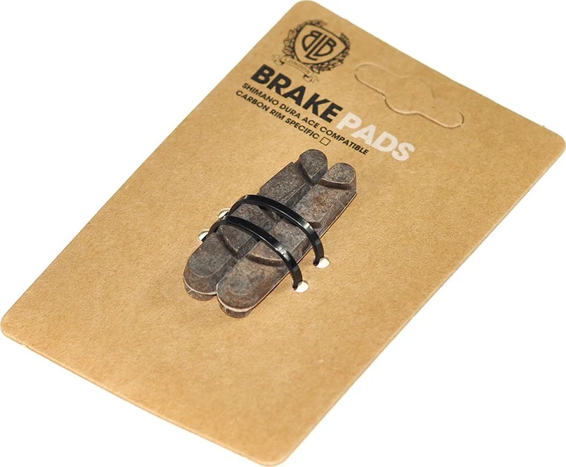 Brake pad rubbers for carbon rim