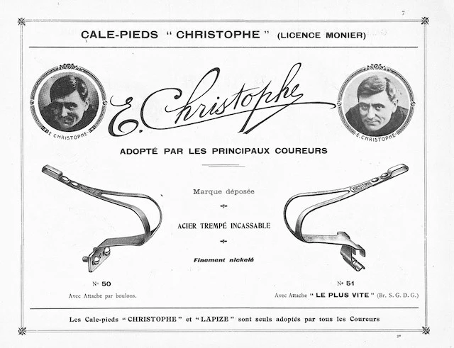 Christophe toe clips