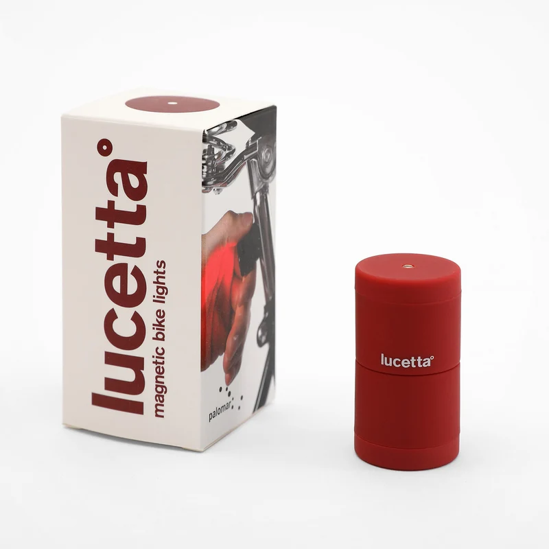 Lucetta magnetic mount bike light