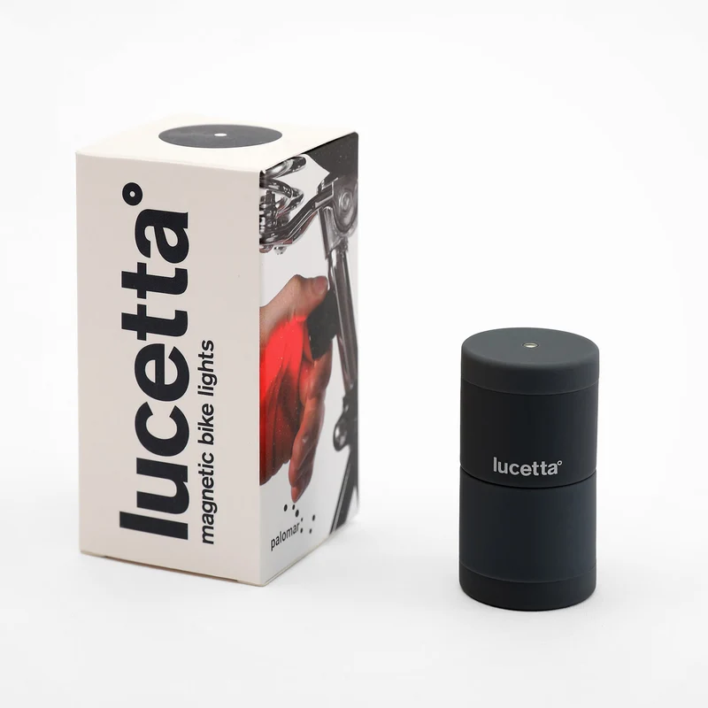 Lucetta magnetic mount bike light