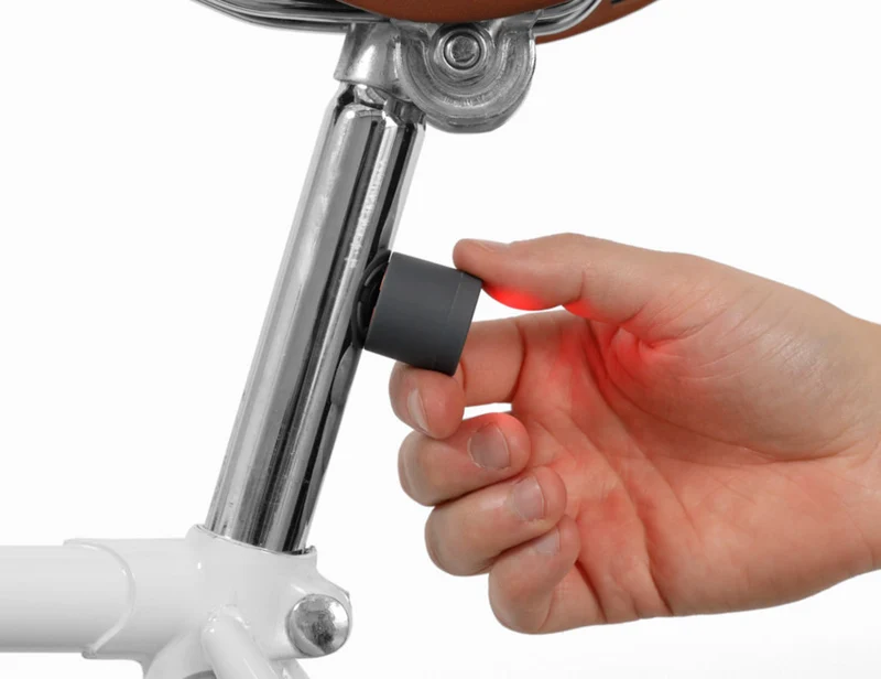 Lucetta magnetic mount bike light