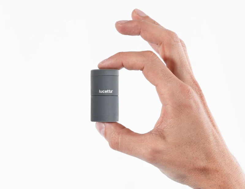 Lucetta magnetic mount bike light