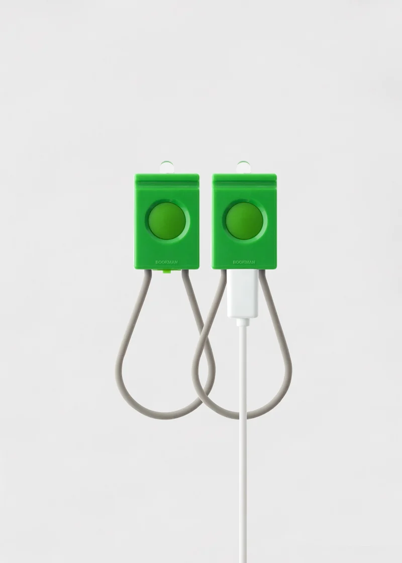 Bookman USB Green Bike Lights