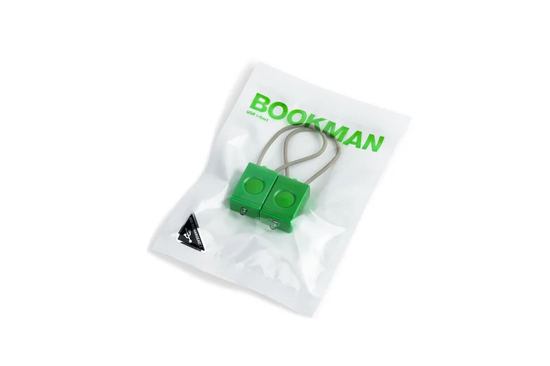 Bookman USB Green Bike Lights