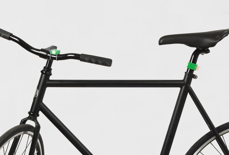 Bookman USB Green Bike Lights