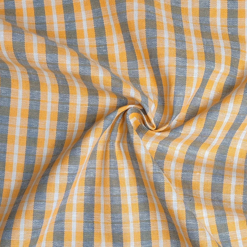 Tissu pour linge à Vaisselle | Coton & Lin | Carreaux