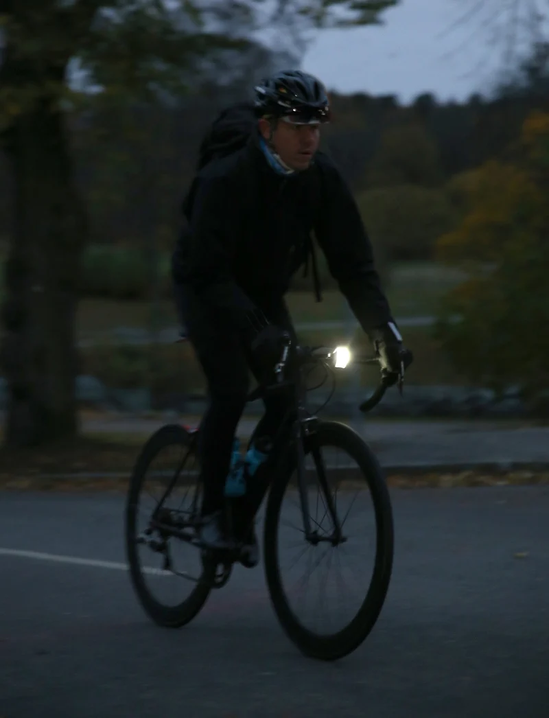 Bookman CURVE front USB bike light