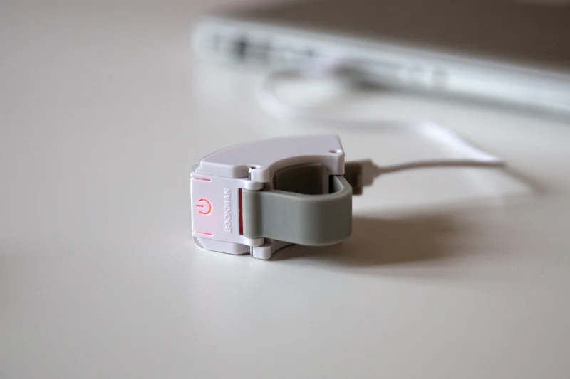 Bookman CURVE front USB bike light