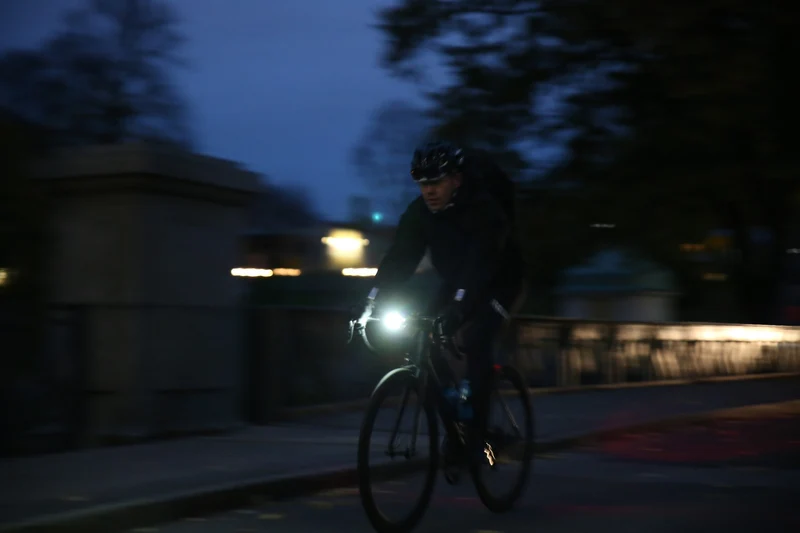 Bookman CURVE front USB bike light