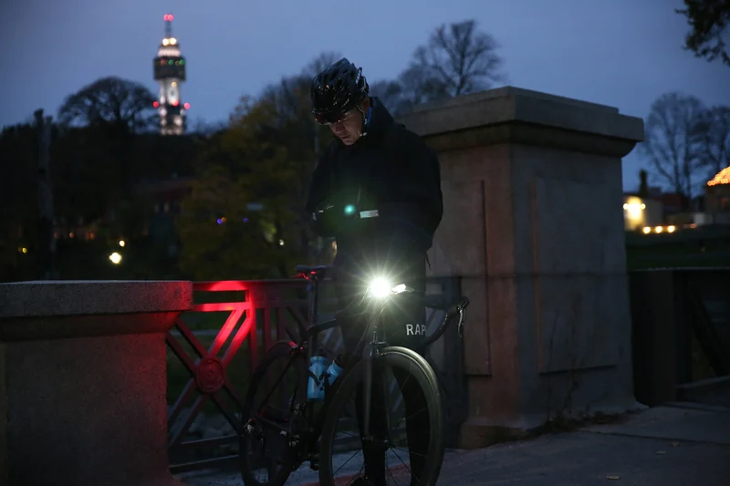 Bookman CURVE front USB bike light