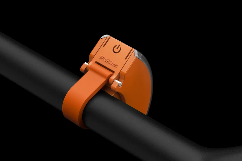 Bookman CURVE front USB bike light