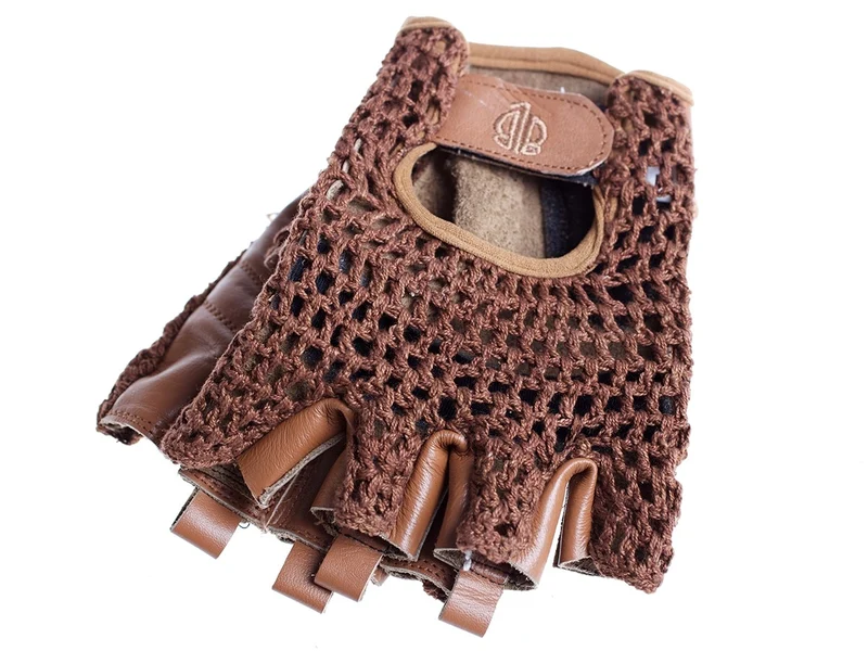 BLB Leather Cycling Gloves