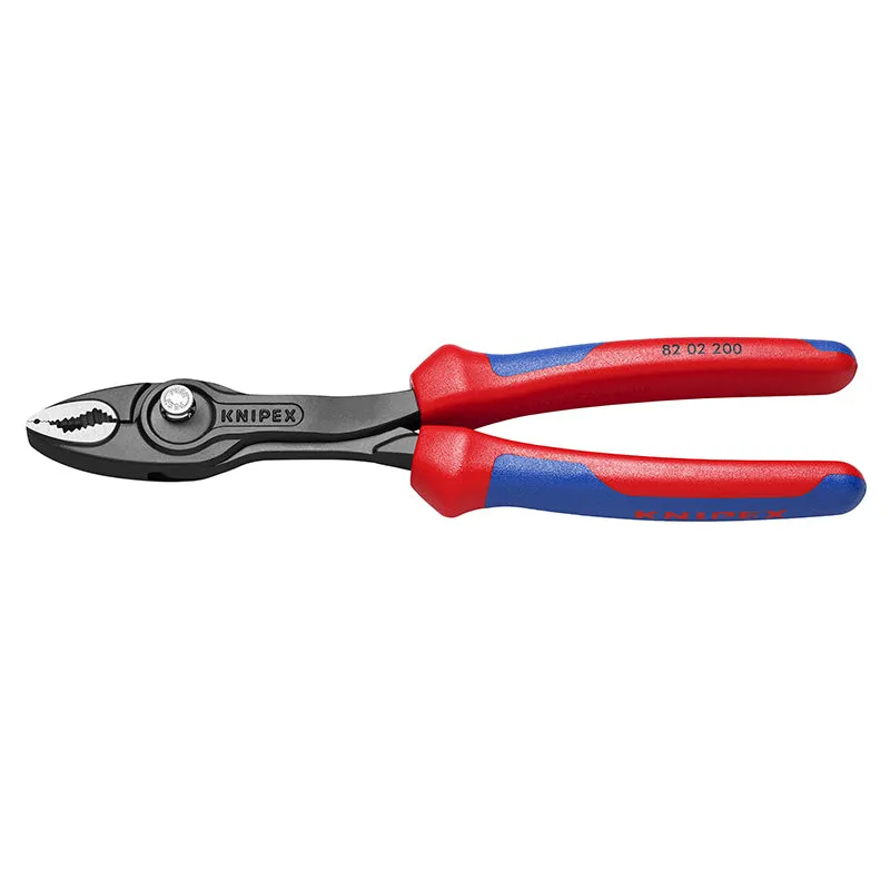 Pince Multiprise Pro Knipex Twingrip 200 mm Gris Antirouille (82 02 200) -Made In Germany-