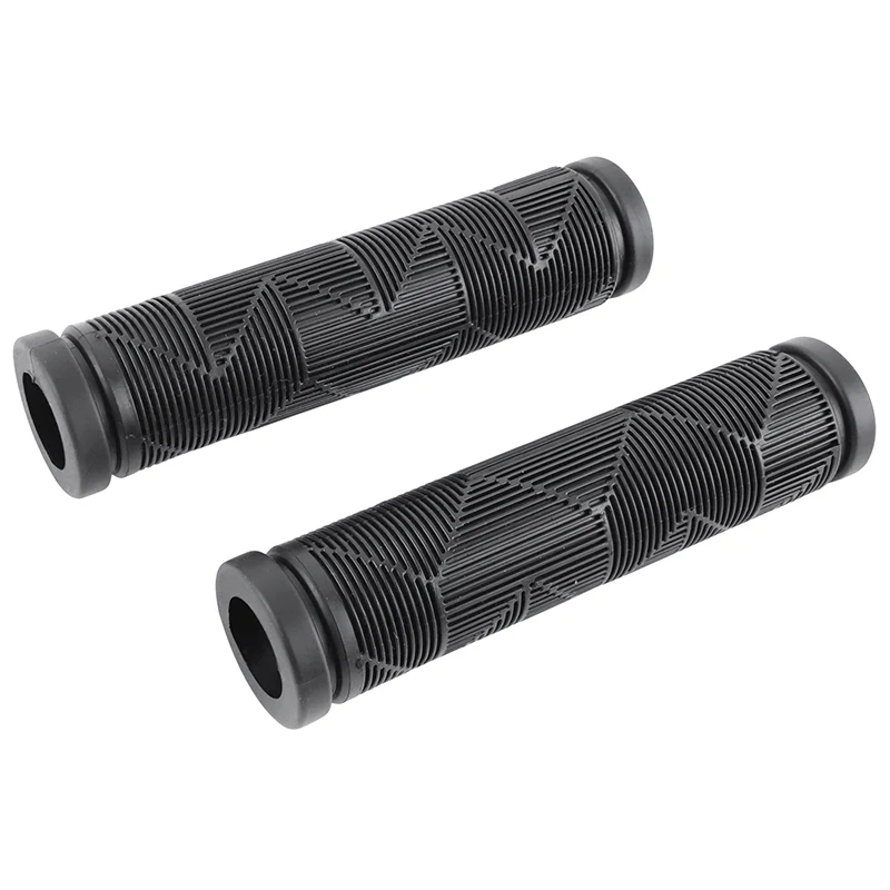 Poignée VTT - City Newton Rubber Noir L130 mm (Paire)