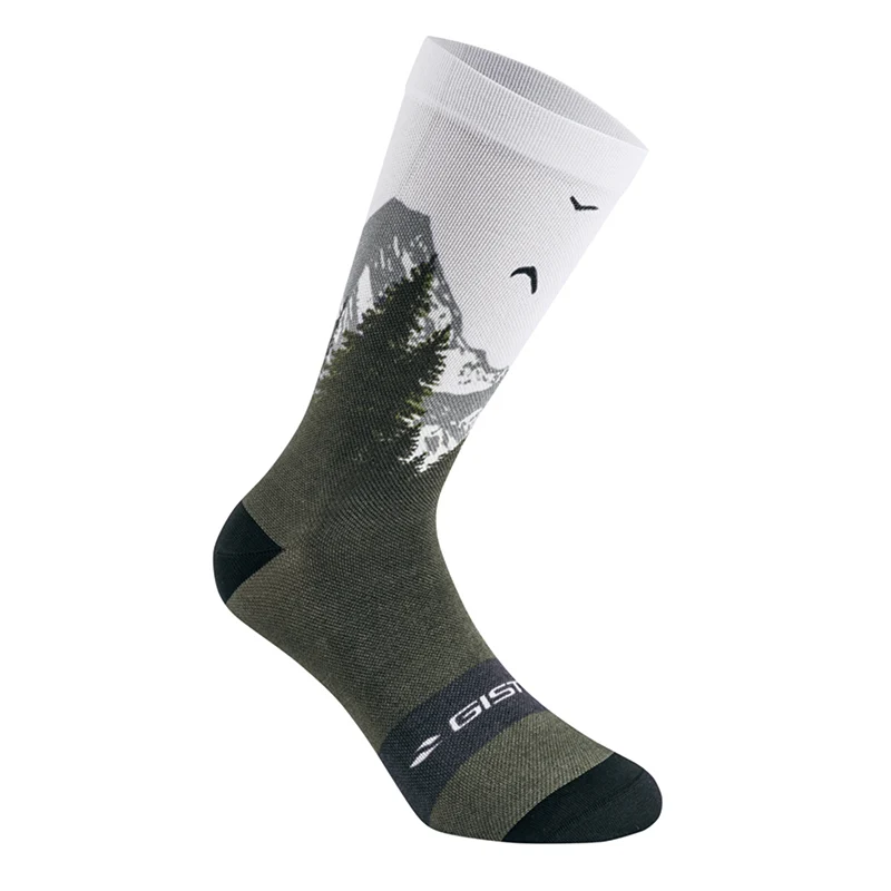 Chaussettes - Socquettes Été Gist Trendy Blanc Montagne 43-47 Ecologique - Hauteur 20 cm (Paire)