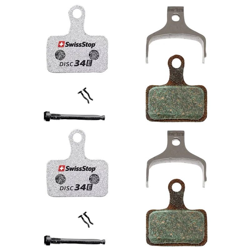 Plaquette De Frein Route Shimano Dura-Ace R9170, Ultegra R8070, Tiagra R4770, Rs805, Rs505, Rs405, Rs305 (Swissstop Organic - Disc 34E - Pair & Fair) (2 Paires) - Compatible VAE