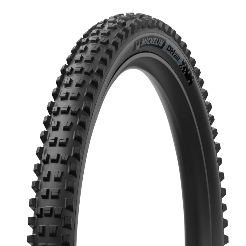 Pneu VTT Gravity 27.5 X 2.40 Michelin Dh22 Racing Line Noir Stickers Dark Tubeless Ready Ts (61-584)