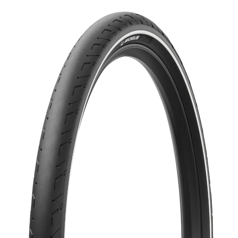 Pneu VTT Urbain 29 X 1.60 Michelin City Street Noir Tr (40-622) Flanc Reflex Homologué VAE E50