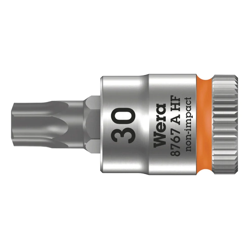 Douille Torx Wera 8767 A Zyklop 1-4 T30 Longueur 28 mm (Vendu A L'Unite) -Marque Allemande Pour Les Ateliers-