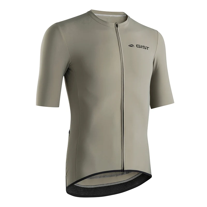 Maillot Gist Été Supremo Manches Courtes Zip Total Titane XL