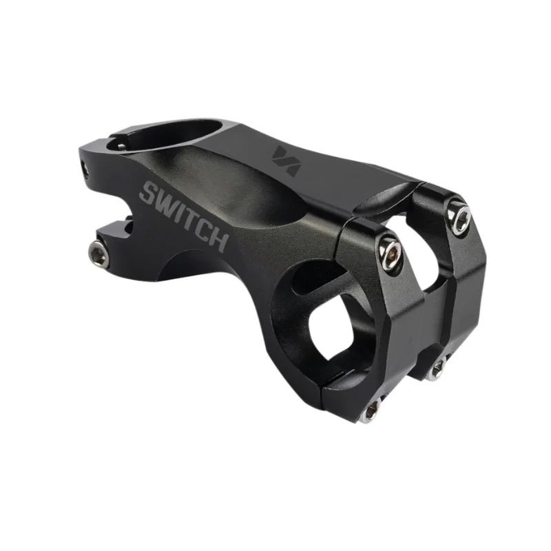 Potence VTT Switch Steep Alu Cnc Noir Cintre 31.8 mm Angle -19° L100 mm